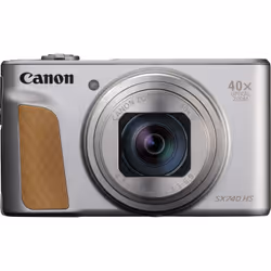 Canon PowerShot SX740 HS, 20,3 MP, 5184 x 3888 pixels, CMOS, 40x, 4K Ultra HD, Argent