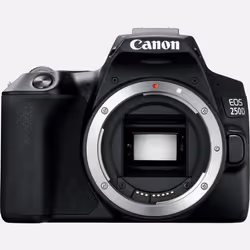 Canon EOS 250D + 18-55mm IS STM, 24,1 MP, 6000 x 4000 pixels, CMOS, 4K Ultra HD, Écran tactile, Noir