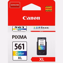 Canon CL-561XL, Rendement élevé (XL), Encre à pigments, 12,2 ml, 300 pages, 1 pièce(s), Multi pack