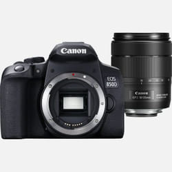 Canon EOS 850D Kit d'appareil-photo SLR 24,1 MP CMOS 6000 x 4000 pixels Noir