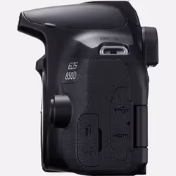 Canon EOS 850D Kit d'appareil-photo SLR 24,1 MP CMOS 6000 x 4000 pixels Noir - Vue supplémentaire 6