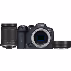 Canon EOS R7 + RF-S 18-150mm F3.5-6.3 IS STM + EF- R, 32,5 MP, 6960 x 4640 pixels, CMOS, 4K Ultra HD, Écran tactile, Noir