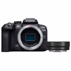 Canon EOS R10+ EF- R, 24,2 MP, 6000 x 4000 pixels, CMOS, 4K Ultra HD, Écran tactile, Noir