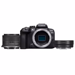 Canon EOS R10 + RF-S 18-45mm F4.5-6.3 IS STM + EF- R, 24,2 MP, 6000 x 4000 pixels, CMOS, 2,5x, 4K Ultra HD, Noir