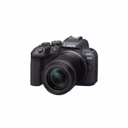 Canon EOS R10 + RF-S 18-150mm F3.5-6.3 IS STM + EF- R MILC 24,2 MP CMOS 6000 x 4000 pixels Noir
