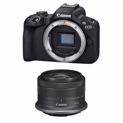 Canon appareil photo hybride eos r50 + rf-s 18-45mm f4.5-6.3 is stm