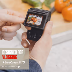 Canon PowerShot V10 Vlogging Kit 1" Appareil-photo compact 20 MP CMOS 5472 x 3648 pixels Argent - Vue supplémentaire 4