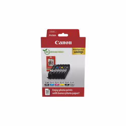 Cartouche d'encre CANON PGI-530PGBK /CLI-531 C/M/Y/BK/GY PVP