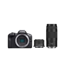 Appareil photo hybride Canon Pack EOS R100 + RF-S 18-45mm F4.5-6.3 IS STM + RF 75-300mm F4-5.6