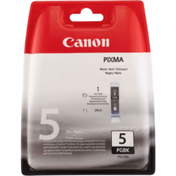 Canon PGI-5BK, Rendement standard, Encre à pigments, 1 pièce(s)