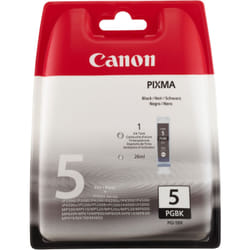 Canon PGI-5BK cartouche d'encre 1 pièce(s) Original Rendement standard Noir