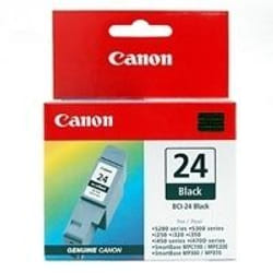 Canon BCI-24Bk Black Ink Cartridge Multipack cartouche d'encre Original Noir