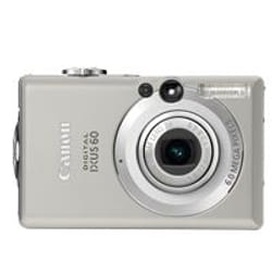 Canon Digital IXUS 60 1/2.5" 6 MP CCD (dispositif à transfert de charge) Argent