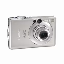 Canon Digital IXUS 60 1/2.5" 6 MP CCD (dispositif à transfert de charge) Argent