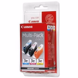 Canon BCI-3e C/M/Y, Encre à pigments, 3 pièce(s), Multi pack