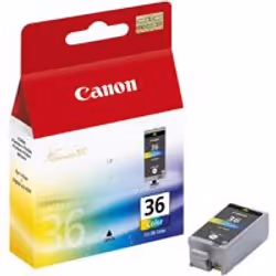 Canon CLI-36 Color Ink Cartridge, Original, Impression à jet d'encre