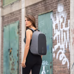 XD-Design Bobby Hero Small sac à dos Noir, Gris mousse, Polyéthylène téréphthalate (PET) - Vue supplémentaire 8