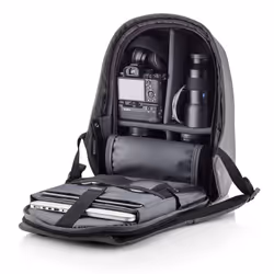 XD-Design Bobby Hero XL sac à dos Noir, Gris mousse, Polyéthylène téréphthalate (PET) - Vue supplémentaire 10