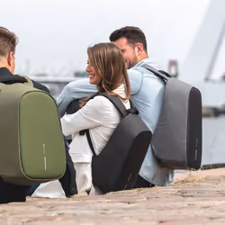XD-Design Bobby Hero XL sac à dos Noir, Gris mousse, Polyéthylène téréphthalate (PET) - Vue supplémentaire 19