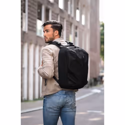 XD-Design FLEX GYM BAG sac à dos Sac à dos normal Noir Plastique recyclé - Vue supplémentaire 4