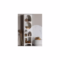 Voici une étagère d'un design hors du commun qui donnera du caractère à votre décoration. Entièrement faite de panneaux contr ...