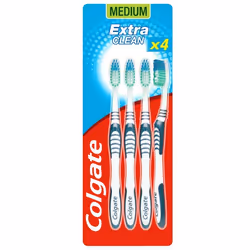 Brosse à dents Colgate Extra Clean Medium x4