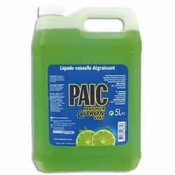 Liquide vaisselle Paic Citron Vert 5L