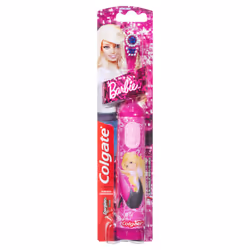Colgate Barbie, Enfant, Brosse à dents oscillante, Rose, Batterie, AAA, 1 pièce(s)