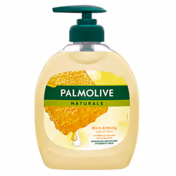 Palmolive IT03055A, Mains, Savon liquide, Flacon pompe, Miel, Lait, Vert, Jaune, Miel