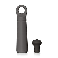 Vacuvin - Pompe Loop Graphite Avec Bouchon