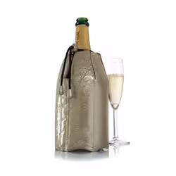 Vacu Vin 7238855, Bouteille en verre, Vin, Noir, Champagne, 5 min