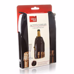 Vacu Vin Active Cooler Champagne glacière Bouteille en verre