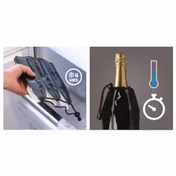 Vacu Vin 38856606 glacière Bouteille en verre