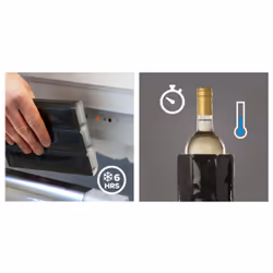 Vacu Vin 38829626 glacière Bouteille en verre