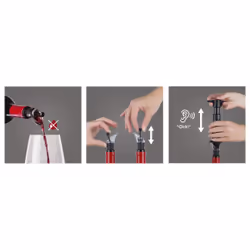 Vacu Vin 3890460 kit d'outil pour le vin 4 pièce(s)