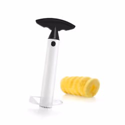 Vacu Vin 48522606 Vide-pomme Noir, Blanc Ananas