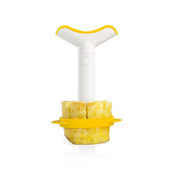 Vacu Vin 4863260 Vide-pomme Blanc, Jaune Ananas