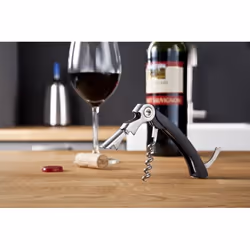 Vacu Vin 8714793685147 tire-bouchon Couteau de sommelier Noir, Acier inoxydable - Vue supplémentaire 4