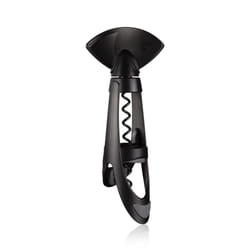 Vacu Vin 68814606 Tire-bouchon à ailettes Noir