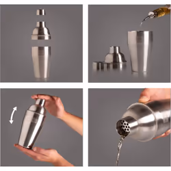 Vacu Vin 78423606 shaker à cocktail Acier inoxydable