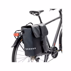 New Looxs 5037046 sacoche et panier pour bicyclette Sacoche pour bicyclette 17,5 L Polyester Noir