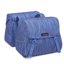 Sacs à vélo double Joli Alma sac double 37 litres déperlant bleu - New Looxs