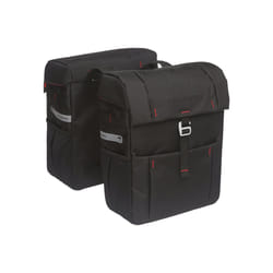New Looxs 5037018 sacoche et panier pour bicyclette Sacoche pour bicyclette Plastique, Polyester Noir, Argent
