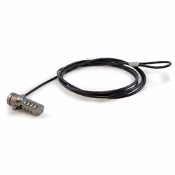 Conceptronic CNBCOMLOCK18, 1,8 m, Verrouillage à combinaison, Noir