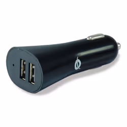 Conceptronic Chargeur de voiture USB à 2 ports 4,2 A, Auto, Allume-cigare, 5 V, Noir