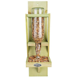 Esschert Design - Mangeoire à oiseaux en bois avec bouteille - Attractif pour votre jardin