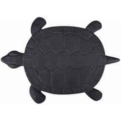 Esschert Design - Pas japonais tortue - l 23 x l 32,2 x h 1,8 cm - Noir - Livraison gratuite