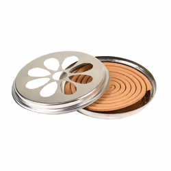 Esschert Design Spiralen in Metalldose Manuel Répulsif pour insectes Adapté à une utilisation extérieure Marron, Acier inoxydable