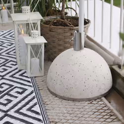 Esschert Design PV1 fixation de parasol pour patio