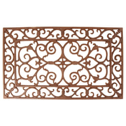 Esschert Design LH42 paillasson Paillasson grattoir Extérieure Rectangulaire Marron